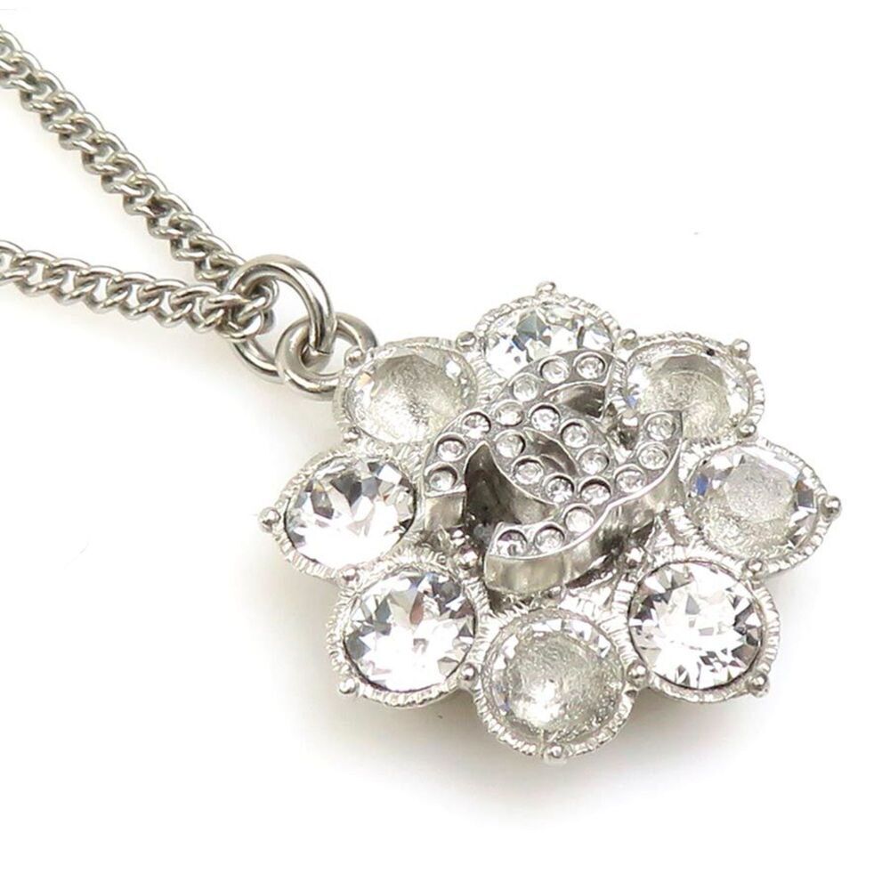 CHANEL Silver Necklace